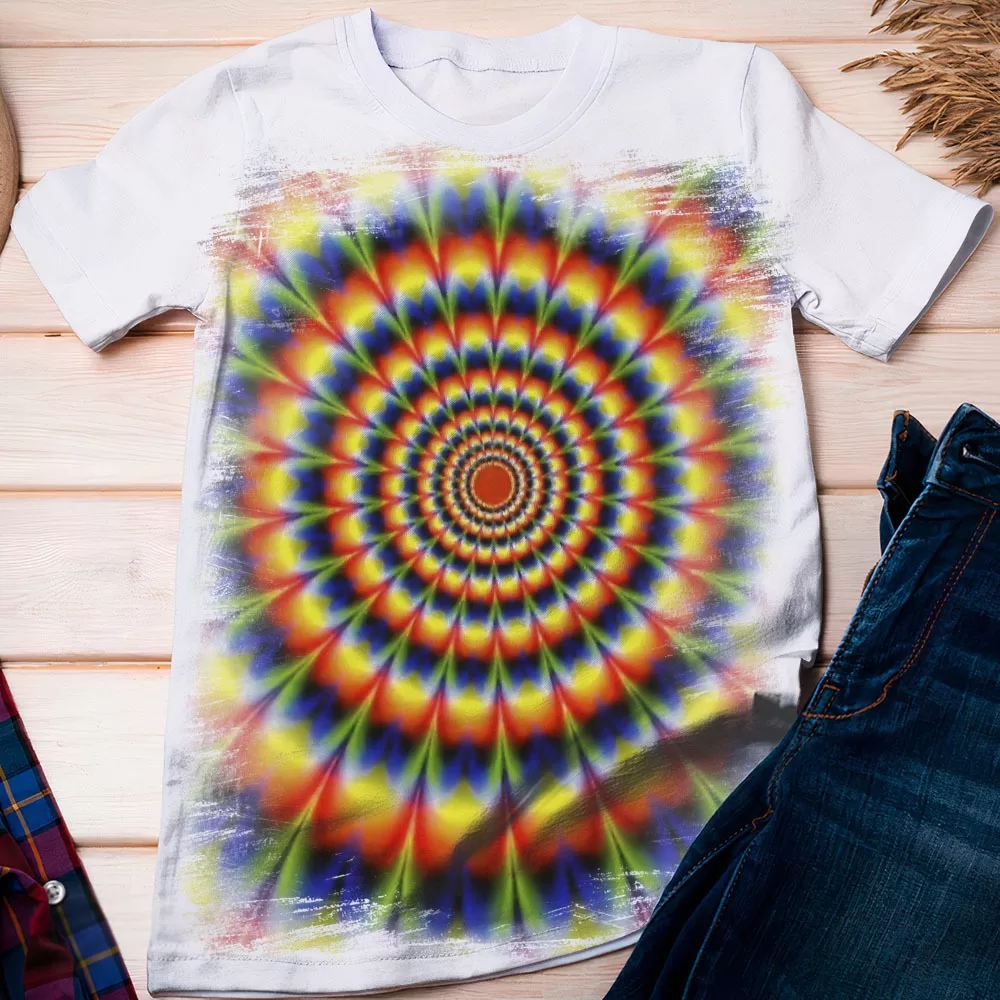 Camiseta Tie Dye Hippie Arte Style 4318 – Dicelli