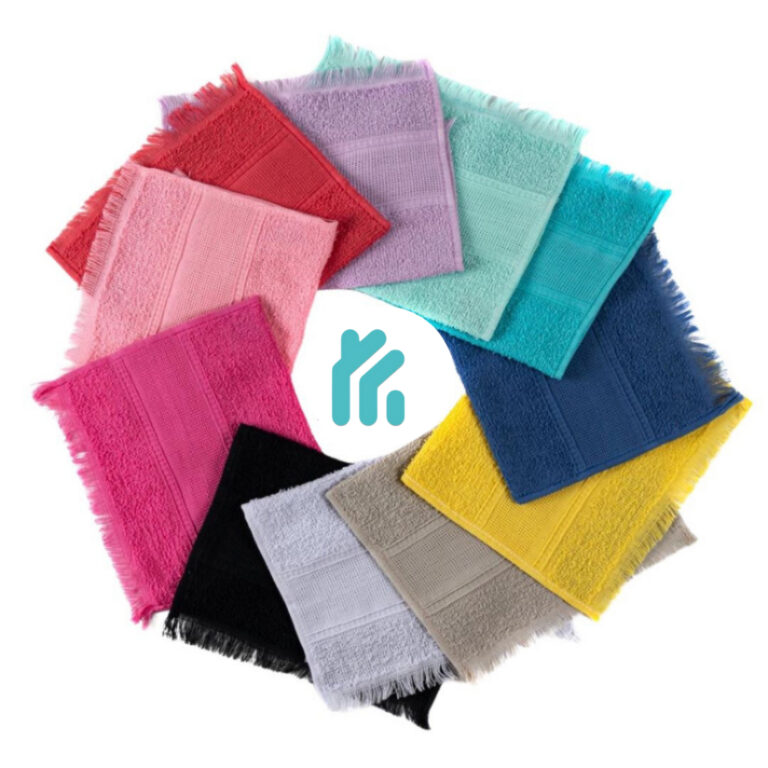 Kit 100 Unidades Toalhinha Lavabo com Franja 21x32