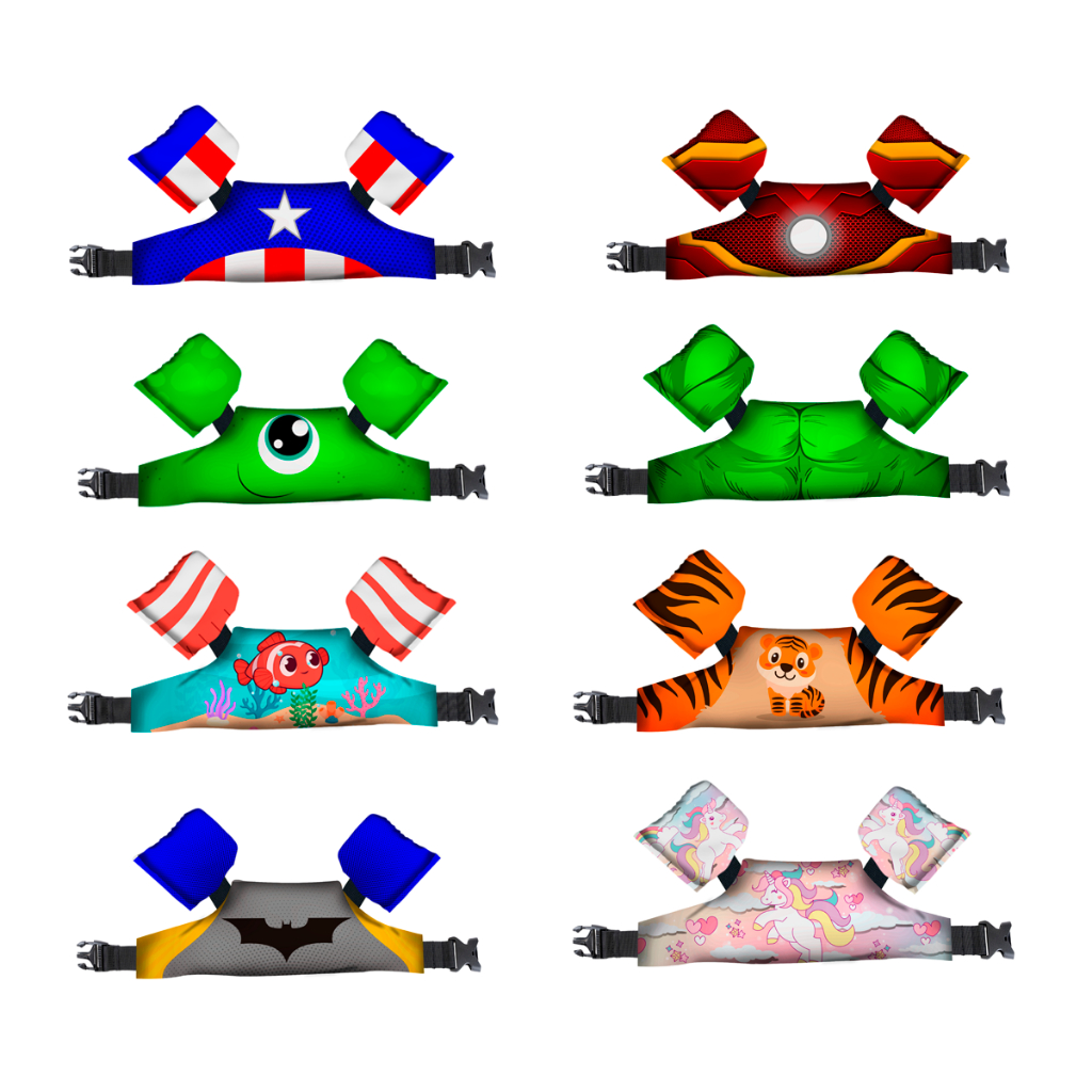 Boia Infantil Natação Colete Piscina Flutuante Argola Para Braço Não Fura