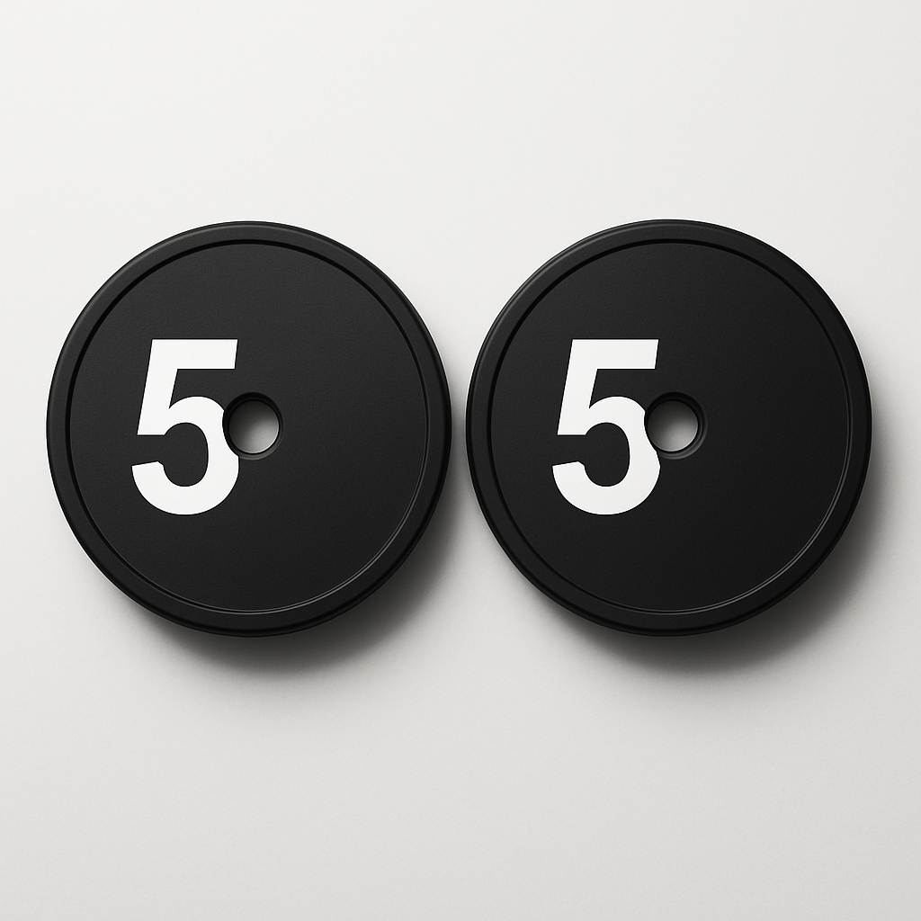 Anilhas de 5KG (02 Unidades)