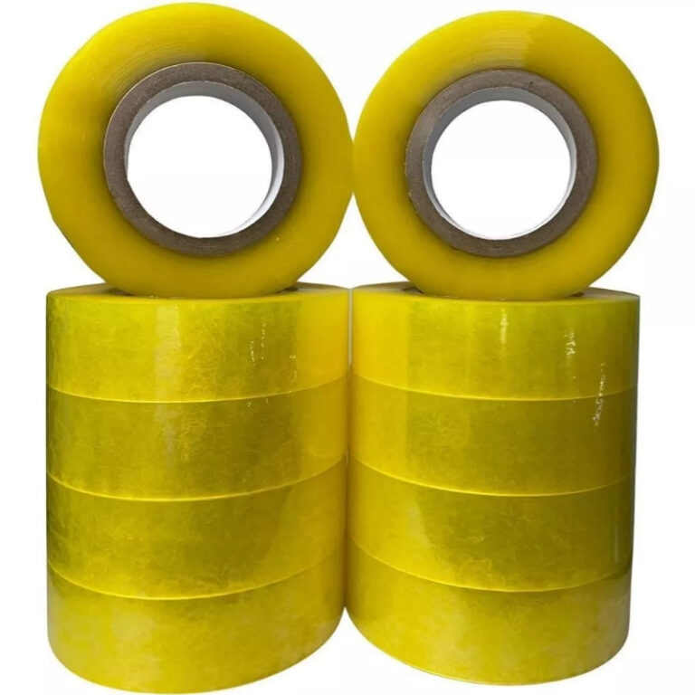 Kit 10 Fita Adesiva Transparente 500m Larga Para E