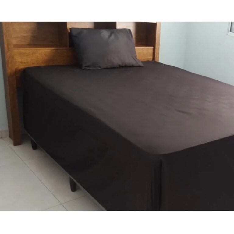 LENÇOL PARA CAMA Luva Box Solteiro Com uma Fronha