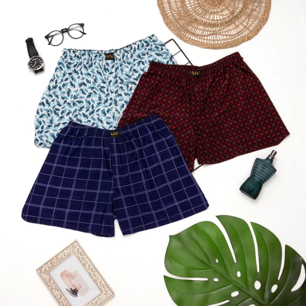 Kit 3 Pijamas Masculino Samba Canção Short para Dormir/descansar/Lazer Produto de Qualidade