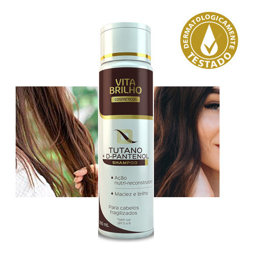 Shampoo Tutano + D-pantenol 300ml Força E Nutriç