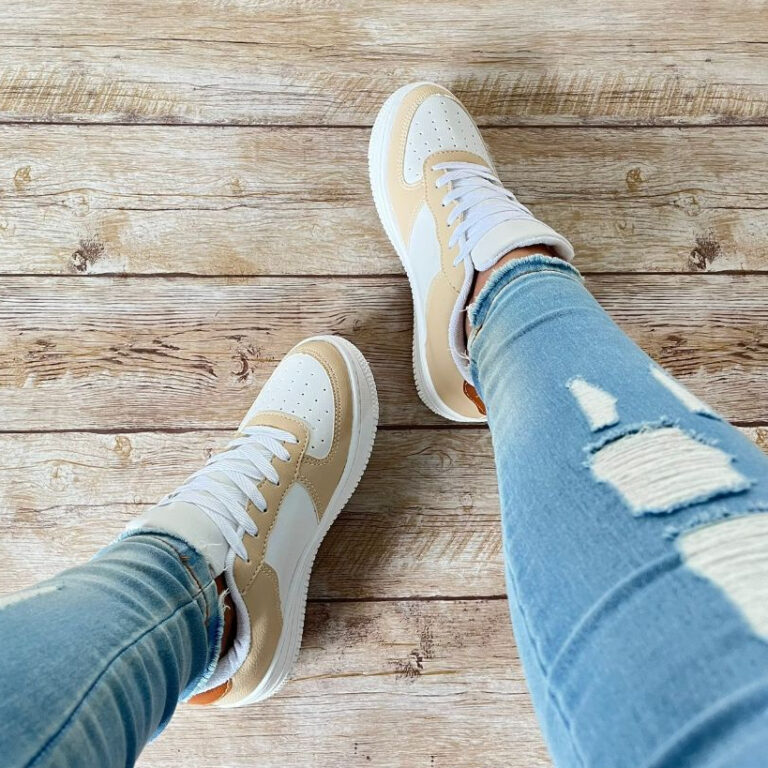 Tênis Casual Feminino Branco Tradicional Cano Bai