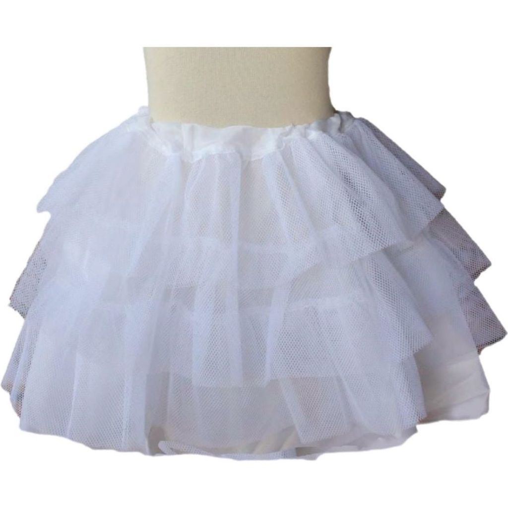 Saiote Anágua Infantil Juvenil Menina Festa Aniversário Luxo Volume em Vestido