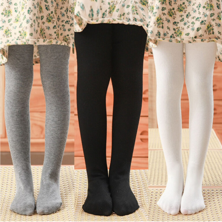 Kit 3 Pares Meia Calça Infantil Grossa Para O Fri