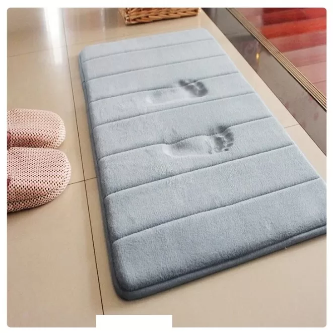 Kit Tapete de Banheiro Decoração em Relevo Lavat