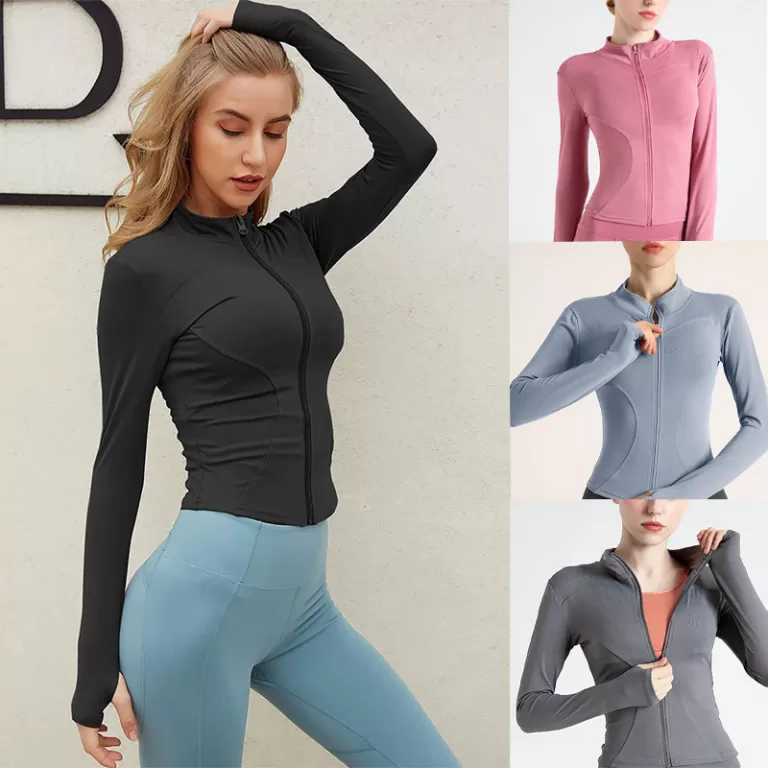 Yoga Basic Jaquetas de desporto Fechar Orifícios 