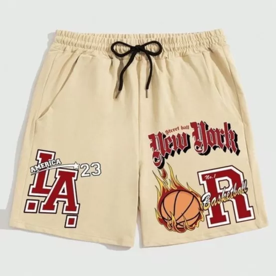 Short Moletom Bermuda Calção Bolso Academia Amer