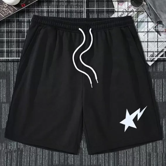Bermuda Moletom Masculino Casual Esportes Treino C
