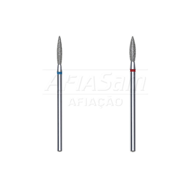 Broca Diamantada Chama Azul 1,6mm + Chama Vermelha