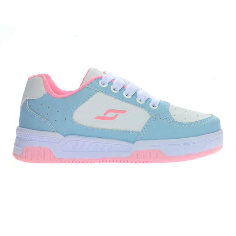 Tênis Casual Estilo Street para Menina Azul/Rosa 