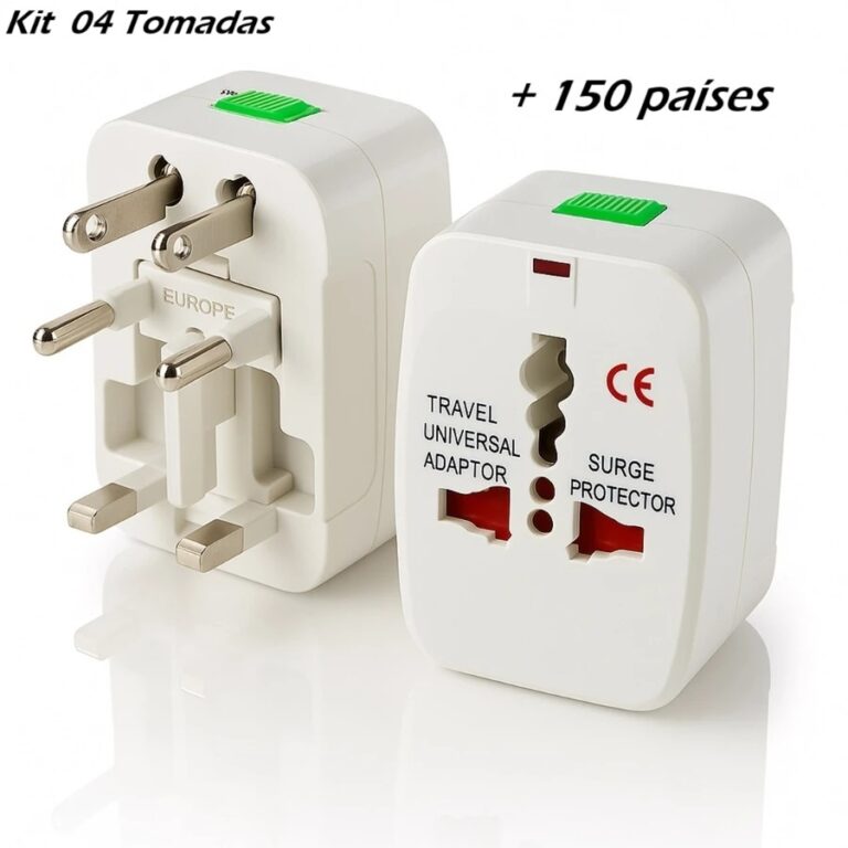 Kit Adaptador Tomada Universal Padrão Internacion
