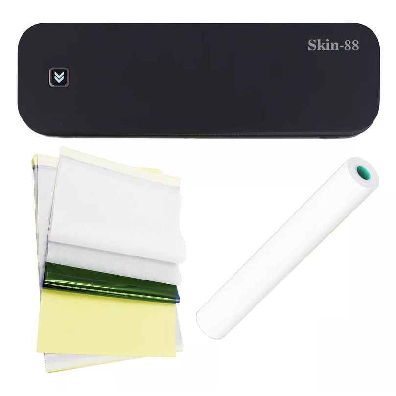 Mini Impressora Térmica A4 mp8028 Tattoo Bluetooth