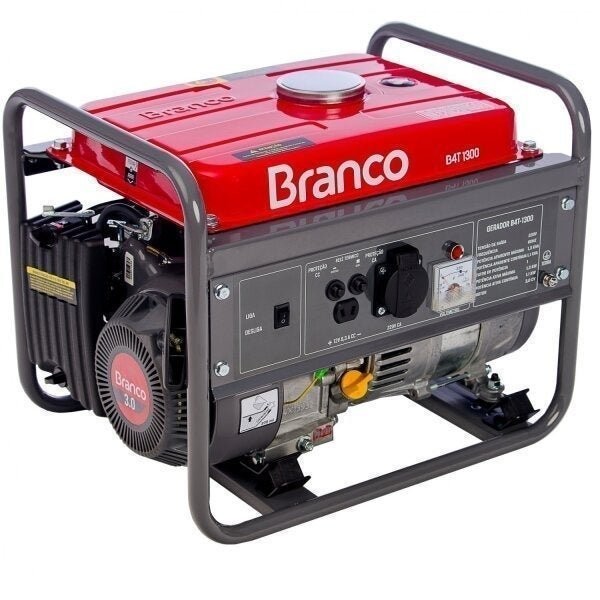 Gerador de Energia à Gasolina 3CV 1.3kva com Part