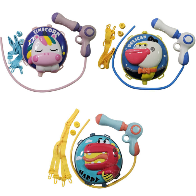 Brinquedo Infantil Mochila C /Arminha Lança Água
