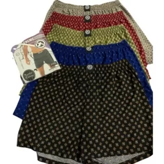 Kit 05 Samba Canção Cueca Short de Dormir Em Mal