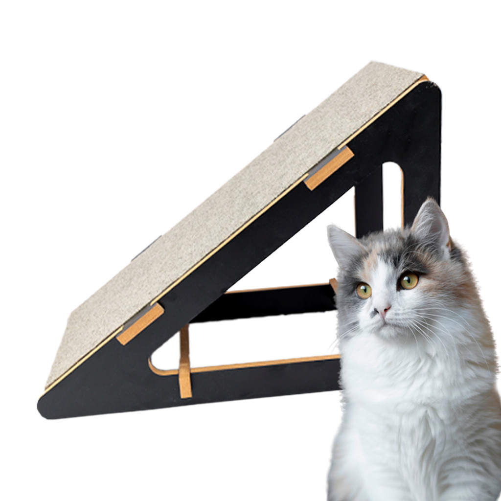 Rampa Pet Antiderrapante Reforcada Cães e Gato Arranhador para Gato Rampa Suporta 30kg