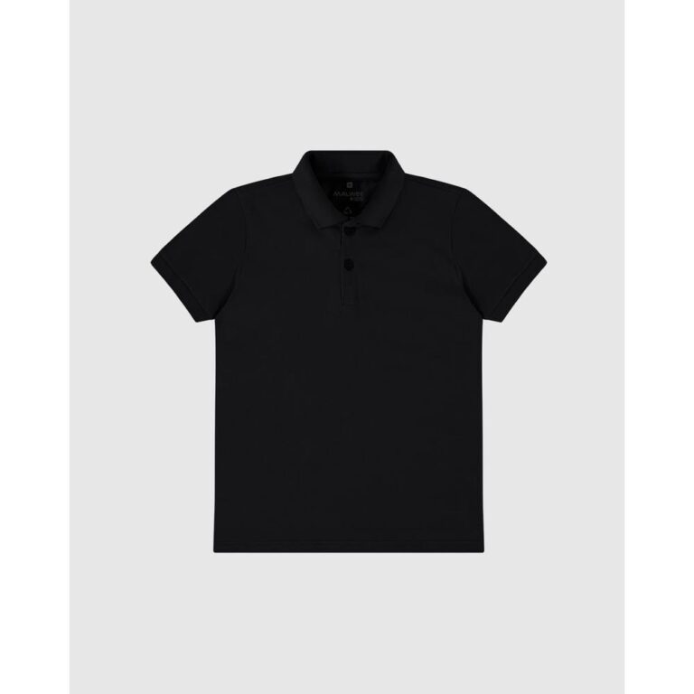 Camisa Polo Infantil Menino Peitilho Frontal Em Al