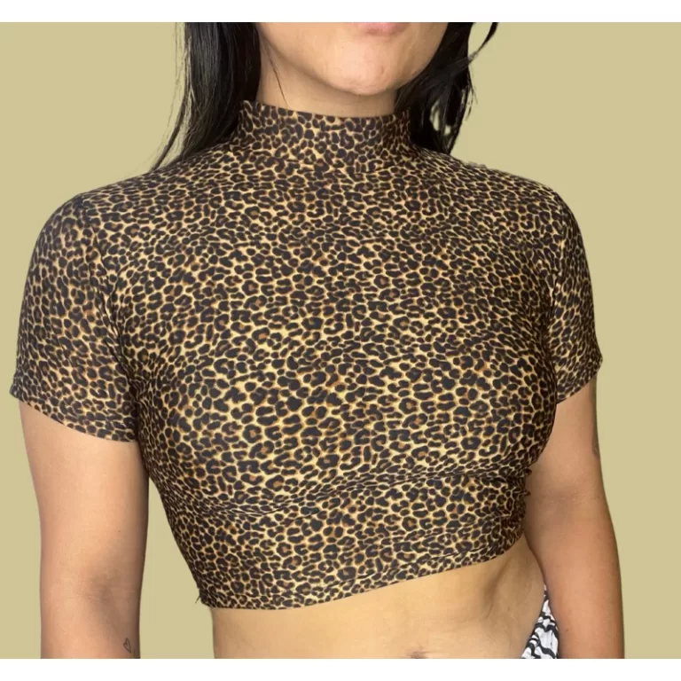 Cropped T Shirt Academia Manga Curta Suplex Gola A