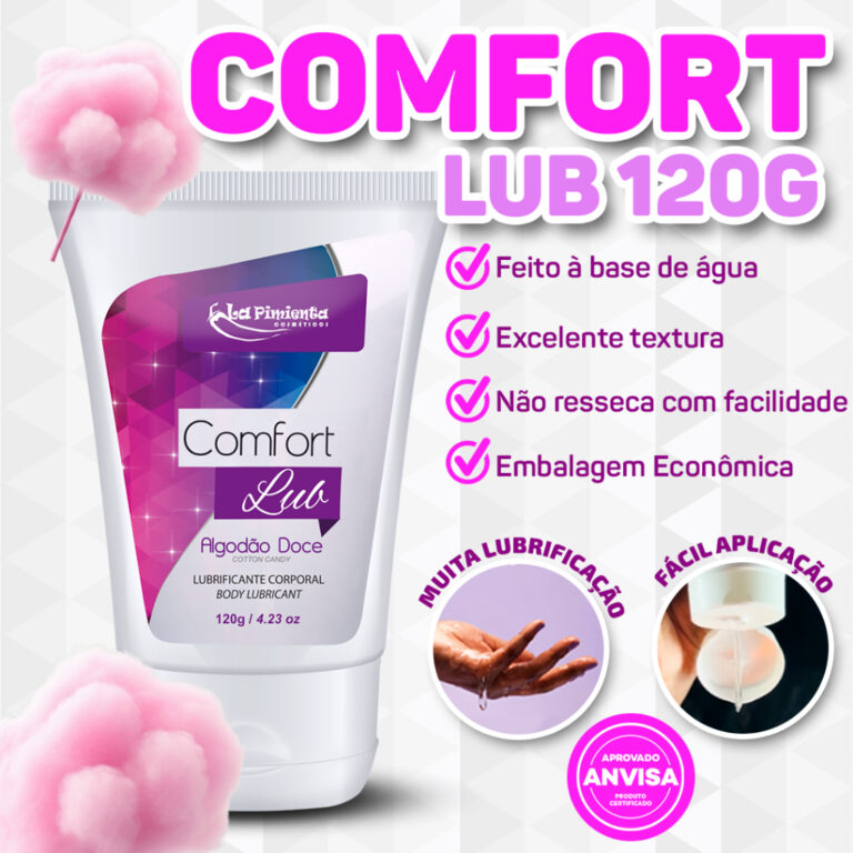 LUBRIFICANTE COMFORT 120 PROTEÇÃO EFICIENTE E NA