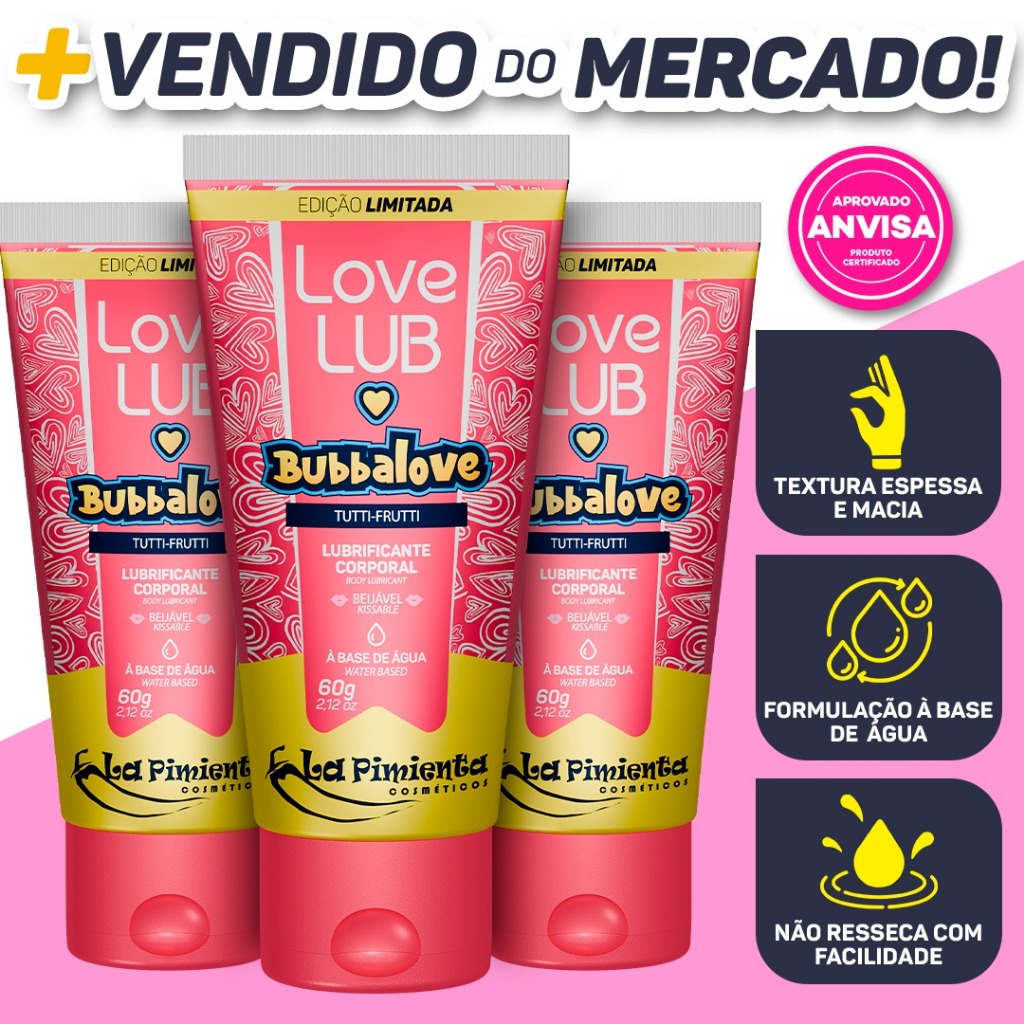 LUBRIFICANTE LAPILOVE PARA QUEM QUER ORAL SEM LIMITES