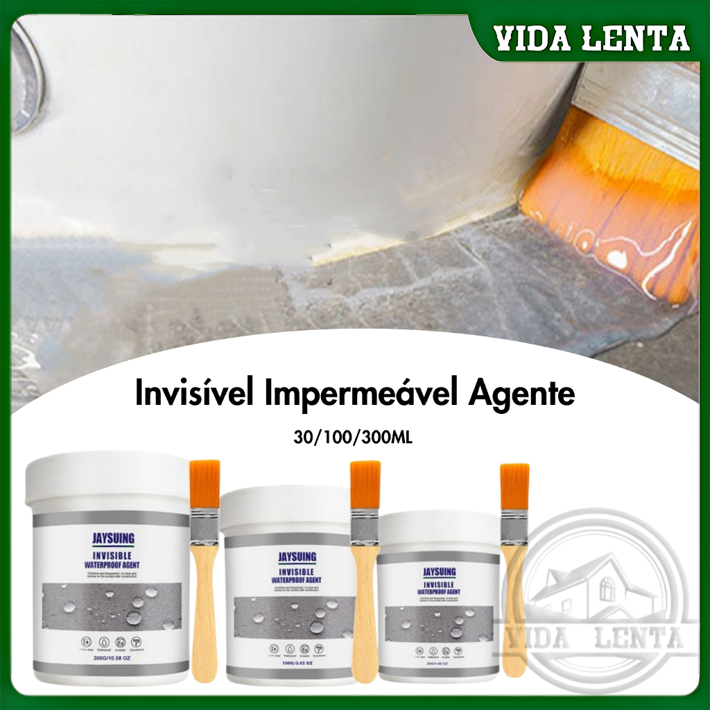 Invisible Agente Impermeável 30/100/300/500g Super Forte Anti-Vazamento Invisível À Prova Dágua