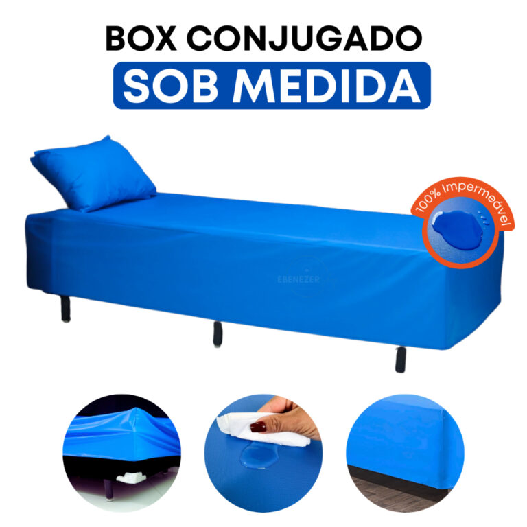 Capa Protetora Box Conjugado Solteiro Casal Queen 