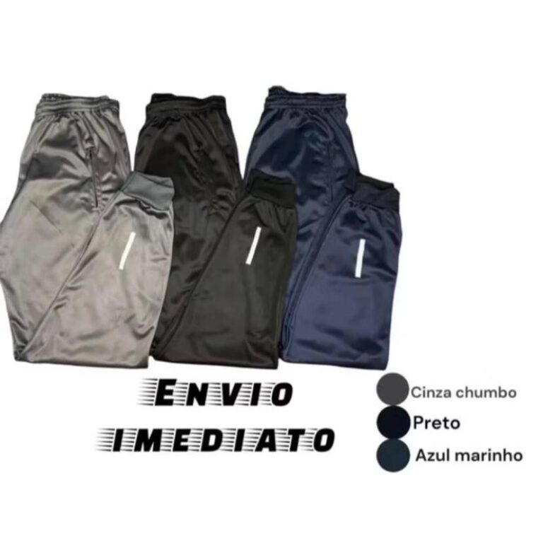 KIT DE CALÇA MASCULINA JOGGER do M ao GG ESPORTIV