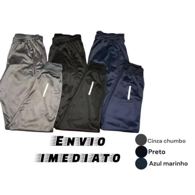KIT DE CALÇA MASCULINA JOGGER ESPORTIVA do P ao GG