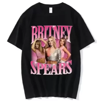 Camiseta Britney Spears  Adulto/Infantil Lançamen