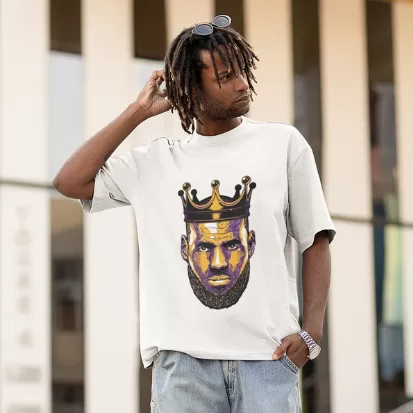 Camiseta James Lebron Basquete Algodão Unissex Ca