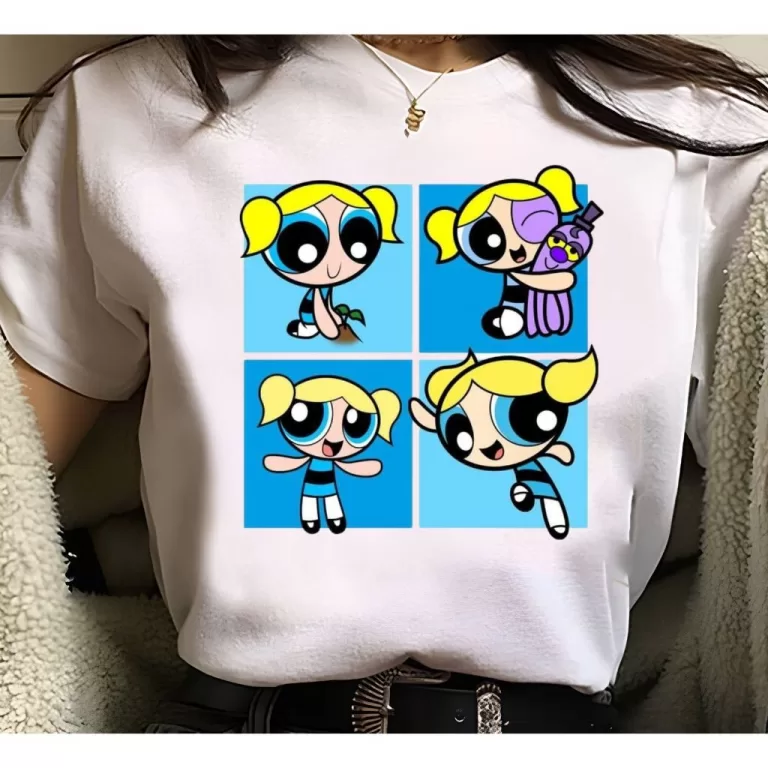 Camiseta Quadros Meninas Super – Lindinha &#