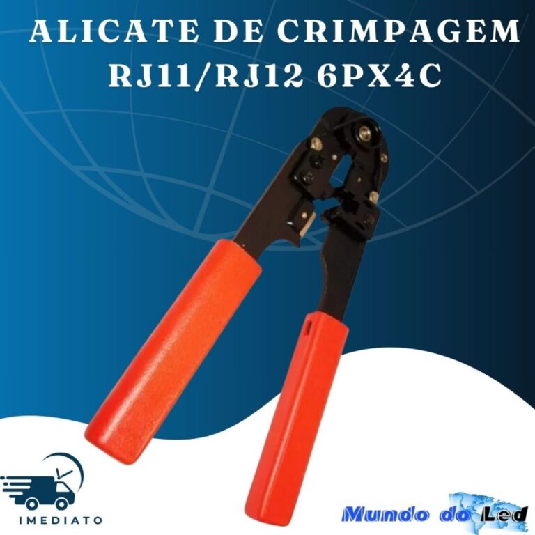 Alicate De Crimpagem RJ11/RJ12 6Px4C Ht2096 Intern