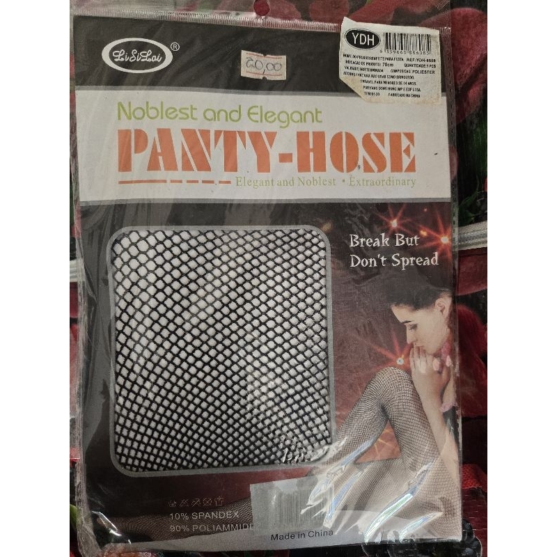 Carnaval festas meia calça arrastão preto adulto