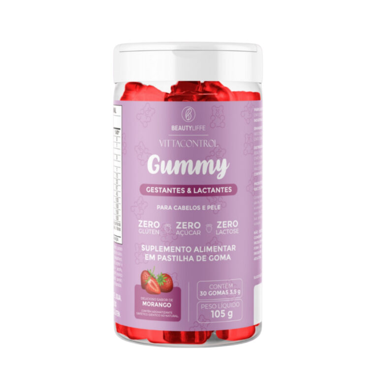 Acabe com a queda de Cabelo com Vittacontrol Gummy