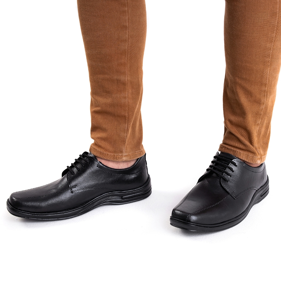 Sapato Social Confort Masculino Confortável Solado Macio Antiderrapante  Modelo Moderno Lançamento