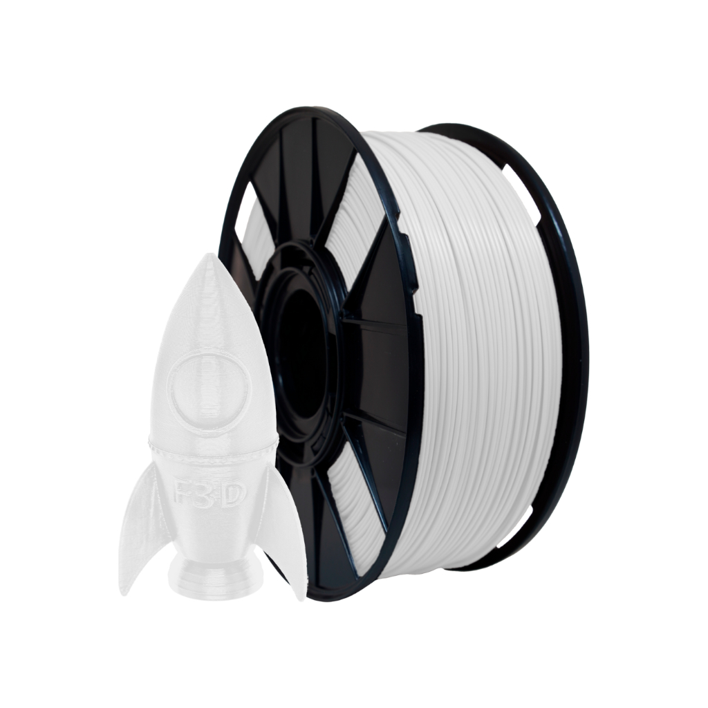 Filamento PLA Premium Branco 1kg 1,75mm