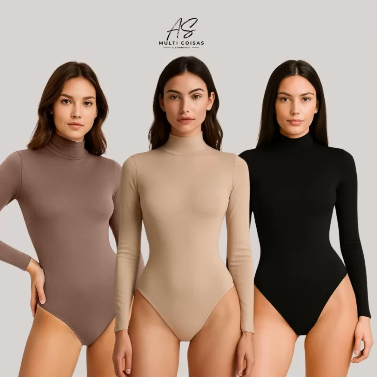 BODY FEMININO MODA GRINGA BÁSICO E ESTILOSO TENDE