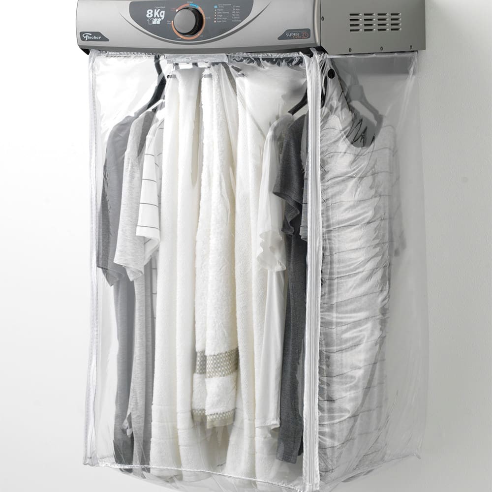 Secadora de Parede Fischer 8 kg Super Ciclo com Timer Contínuo Silver