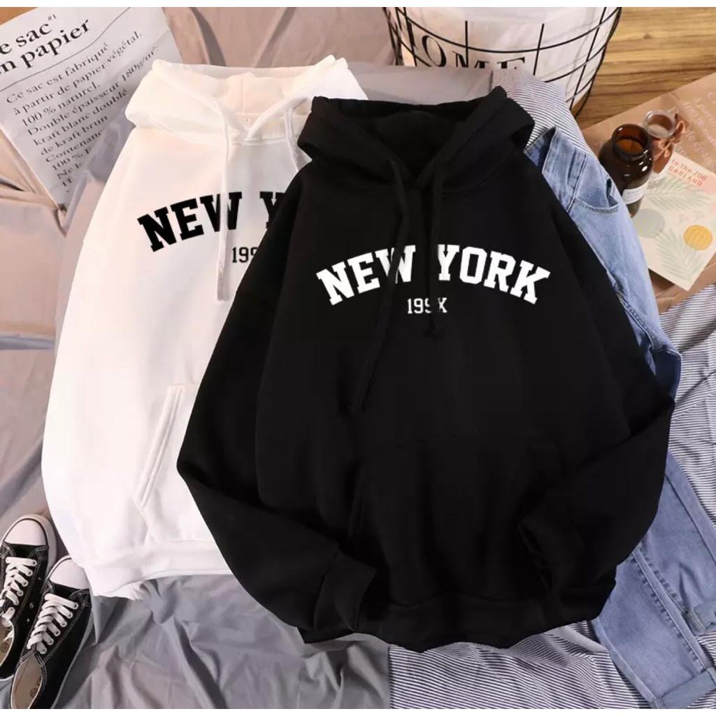 Moletom Feminino Masculino New York Blusa De Frio Moda De Inverno Lançamento Quentinho