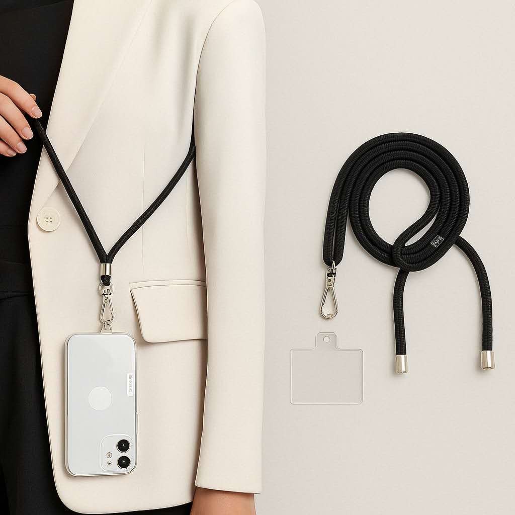 cordão para celular suporte pescoço para capinha universal