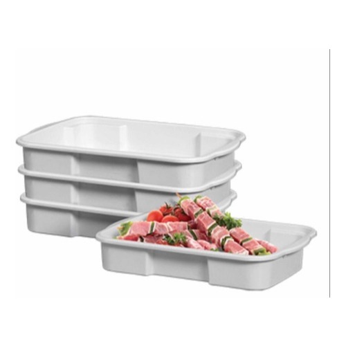 Kit Bandejas 6 Litros Empilhável Multiuso De Plá
