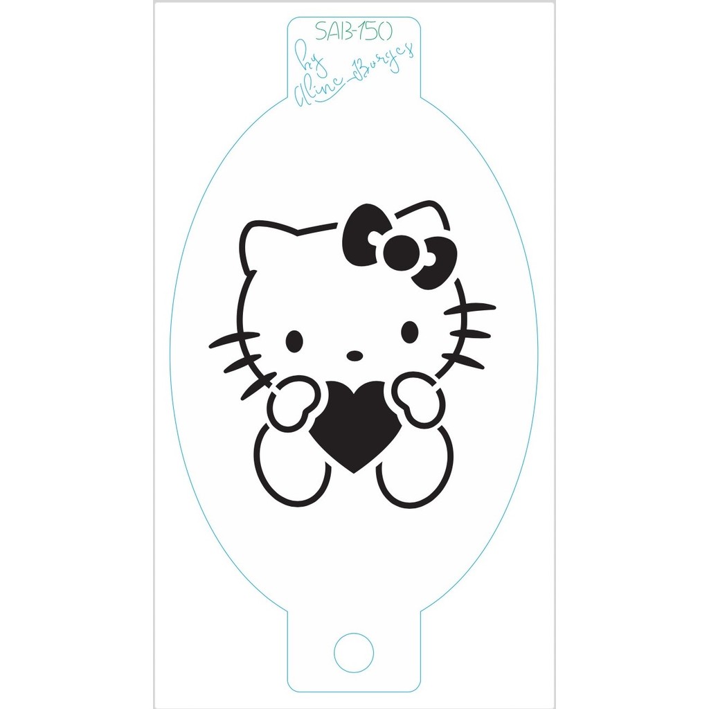 Stencil Hello Kitty