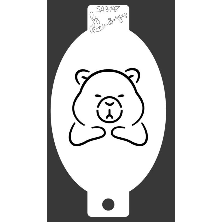 Stencil  Capivara Frente