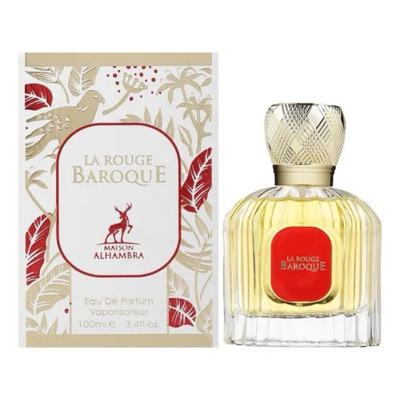 Perfume Arabe Maison Alhambra La Rouge Baroque 100ml Feminino