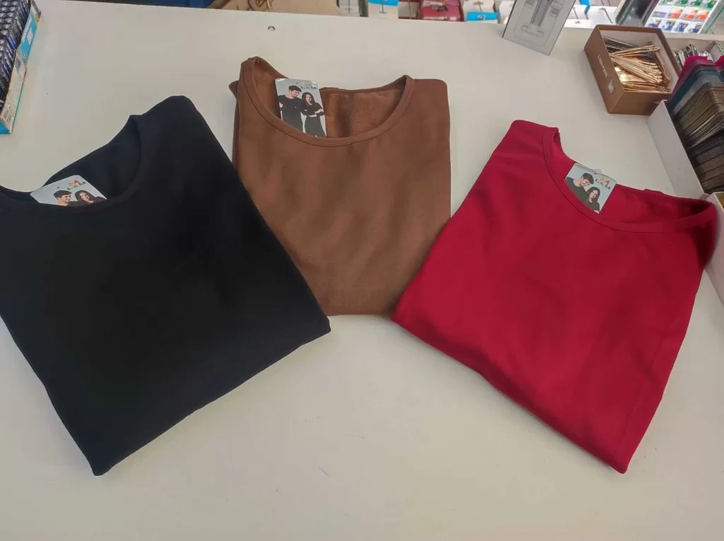 Blusa Térmica Manga Longa Feminina Peluciada Inverno Quentinha Tamanho único -cod:A03