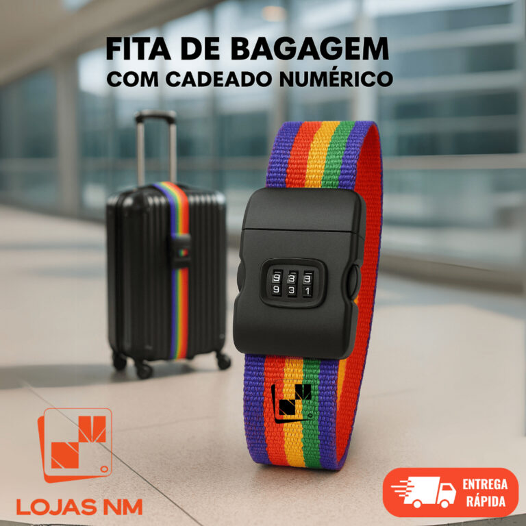 Cinta De Proteção Para Mala De Viagem Com Segred
