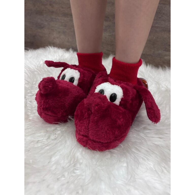 Pantufa Infantil Cachorro Stuf Criança Dog Quenti